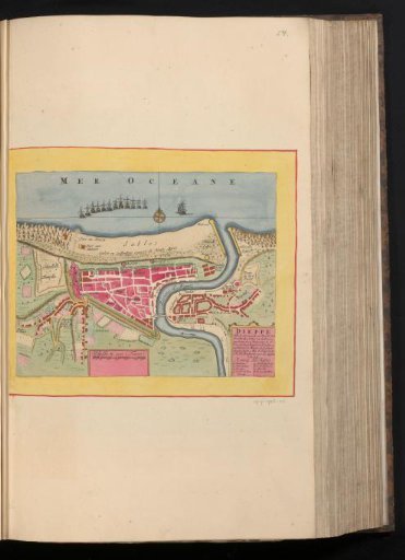 Map of Dieppe
