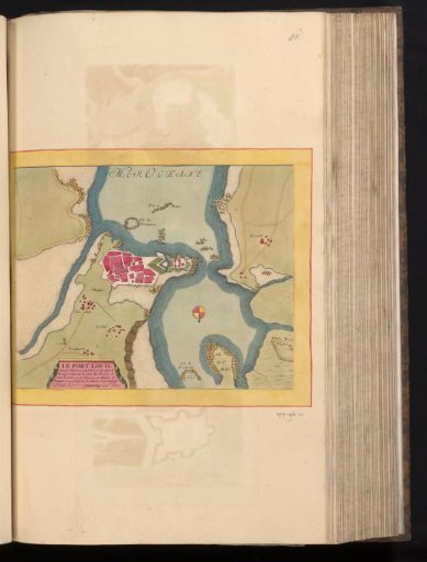 Map of Port-Louis and surroundings