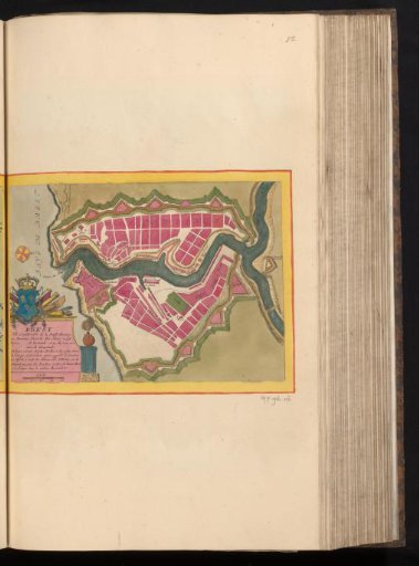 Map of Brest