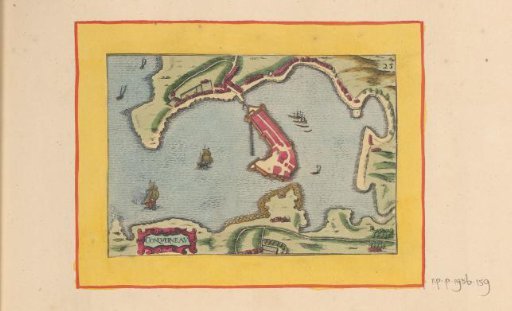 Map of Concarneau and surroundings