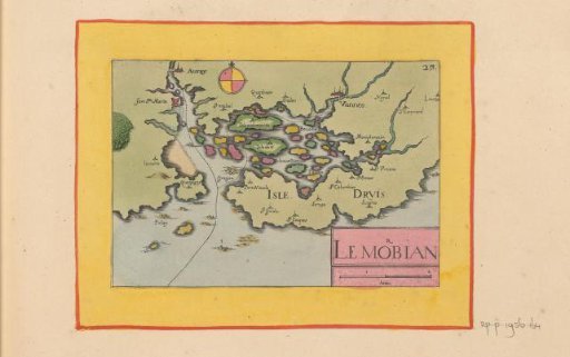 Map of the Department of Morbihan