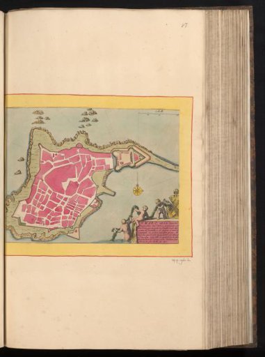 Plan of Saint-Malo
