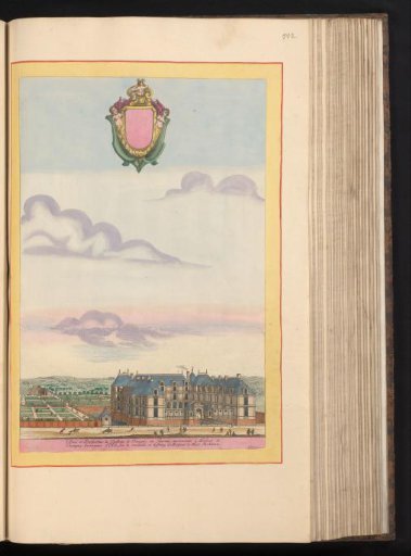 View of Chavigny Castle in Lerné