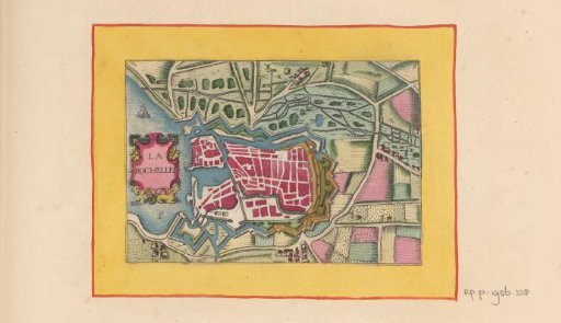 Map of La Rochelle