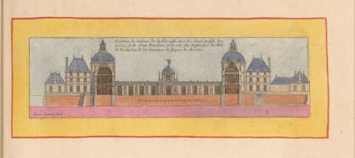 Section of the Château of Richelieu