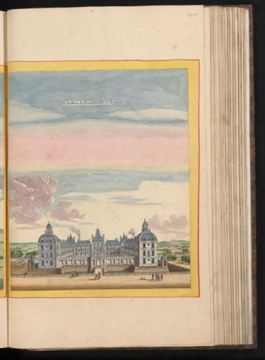 View of the Château of Richelieu