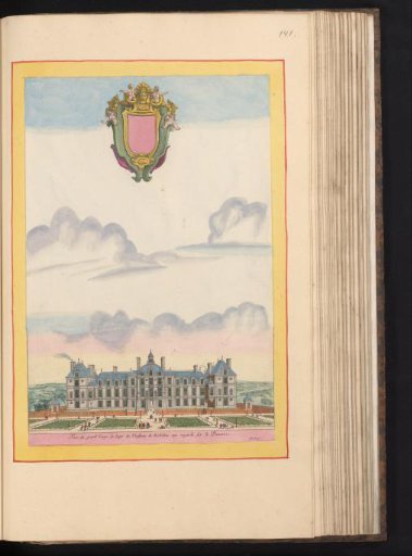 View of the Château of Richelieu