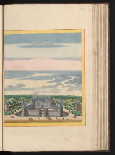 View of the Château du Verger in Seiches-sur-le-Loir