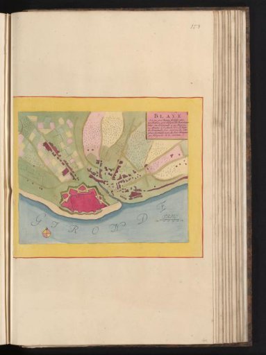 Plan of Blaye