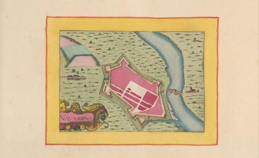Plan of Navarrenx