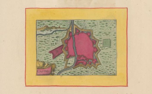 Plan of Castres