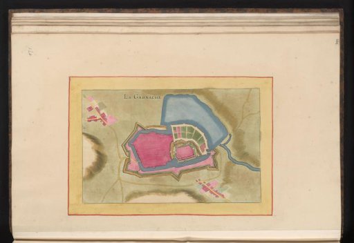 Plan of La Garnache