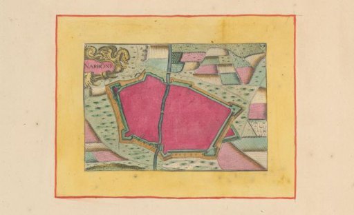 Fortress plan of Narbonne