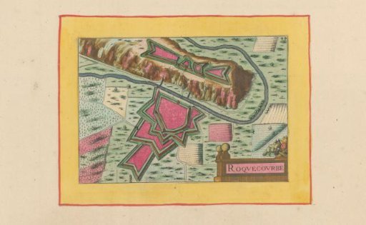 Fortress plan of Roquecourbe
