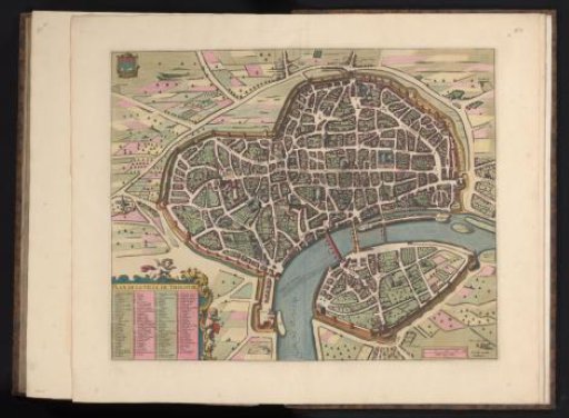 Plan of Toulouse