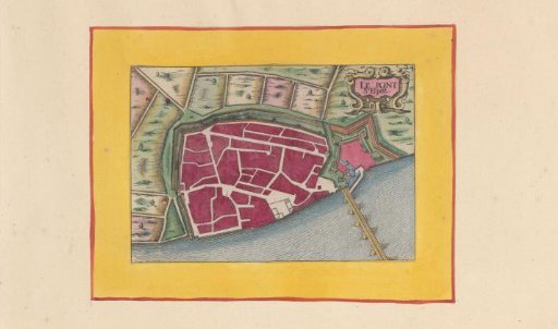 Plan of Pont-Saint-Esprit
