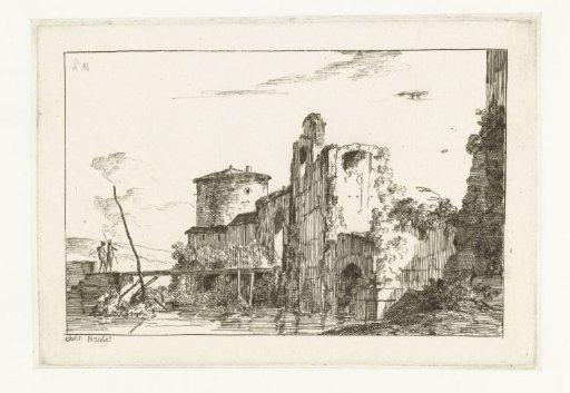 Fort and a bridge over the river