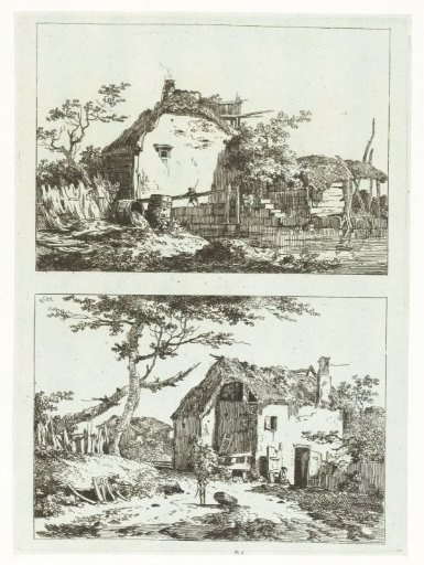 House by the water and a house by a road