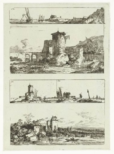 Five landscapes