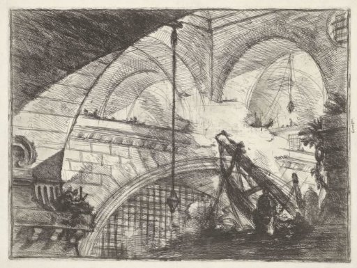Dungeon with hoisting apparatus