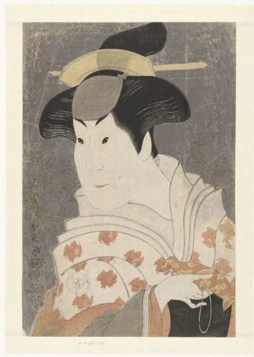 Bust portrait of Iwai Hanshiro IV.