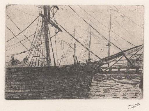 Bow of a sailing ship
