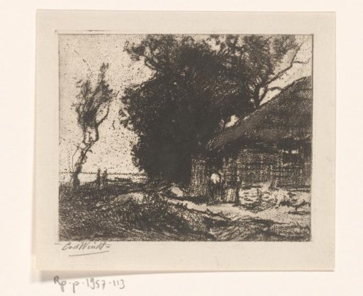 Trees at a Farmhouse