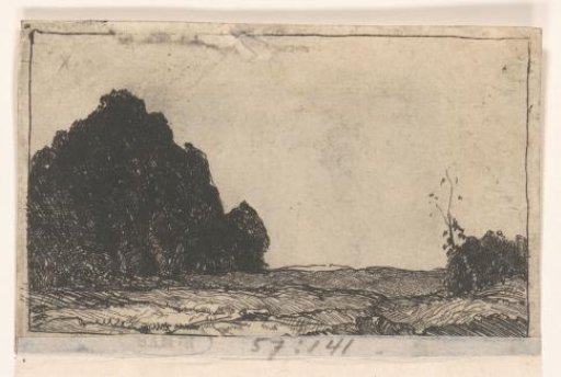 Landscape with trees