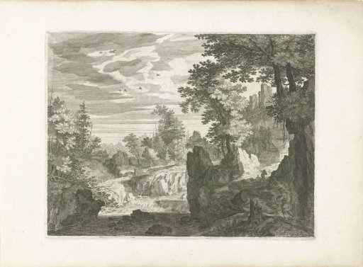 Road along a river