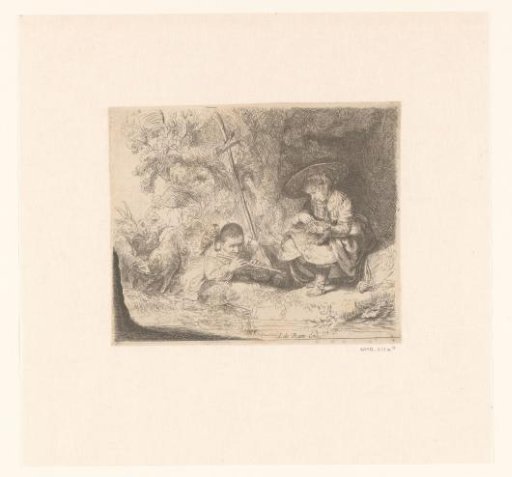 The flute player ('Het Uilenspiegeltje')