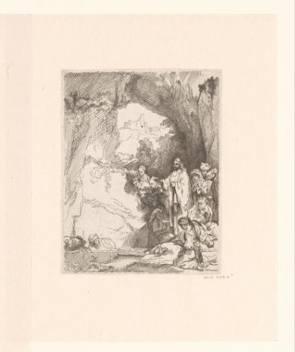 The Raising of Lazarus: Small Plate