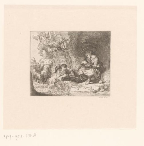The flute player ('Het Uilenspiegeltje')