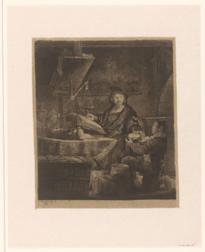 Jan Uytenbogaert, 'The goldweigher'