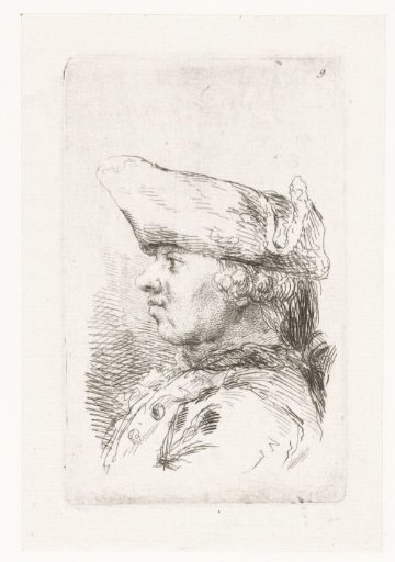 Head of a Man with a Tricorne