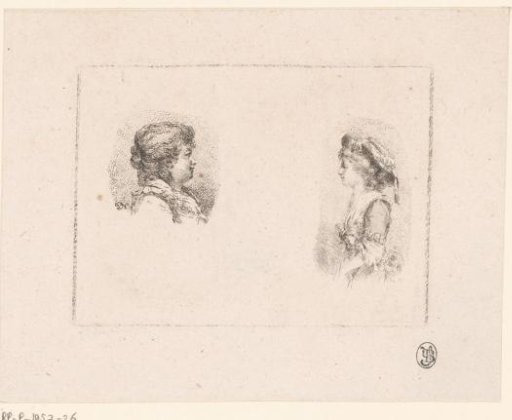 Portrait of the sisters Anna and Celeste Coltellini
