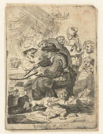 The pancake woman