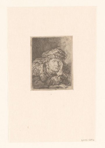 Old woman sleeping