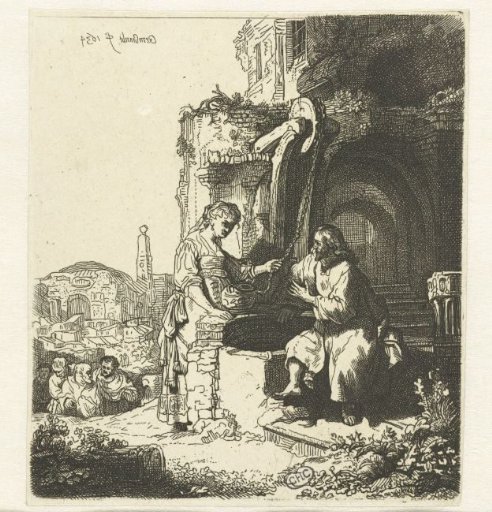 Christ and the Woman of Samaria among Ruins