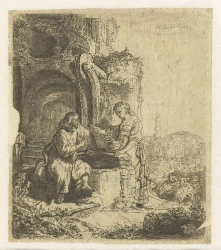 Christ and the Woman of Samaria among Ruins