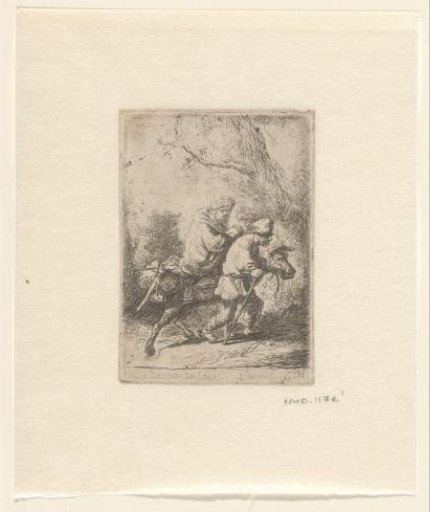 The Flight into Egypt: small