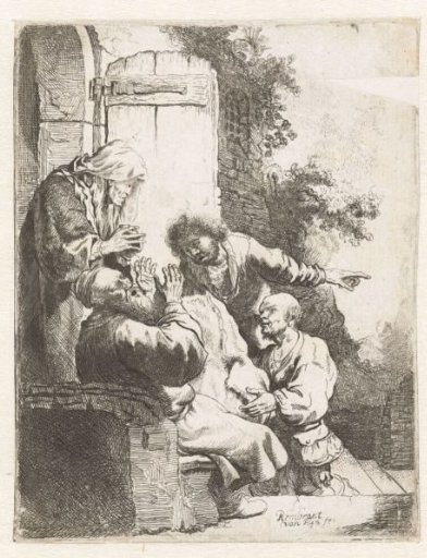 Joseph's coat brought to Jacob