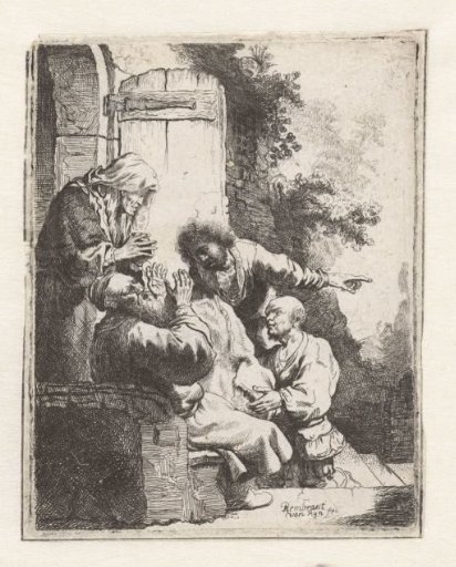 Joseph's coat brought to Jacob