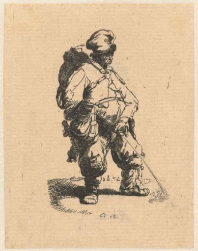 A man making water