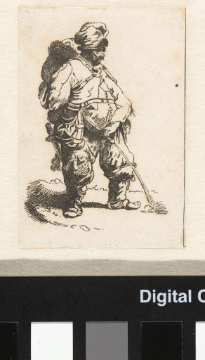 A man making water