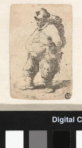 A man making water