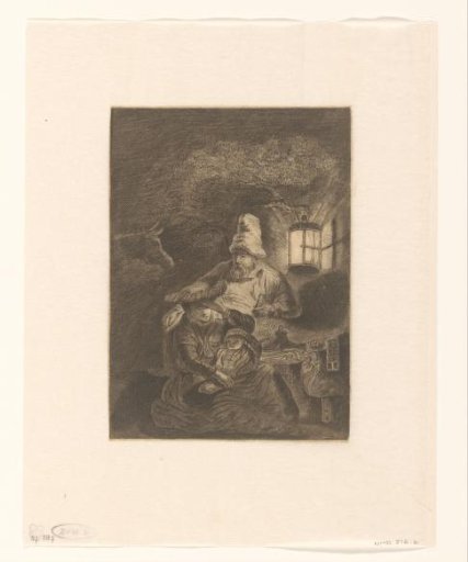 Rest on the flight into Egypt: a night piece