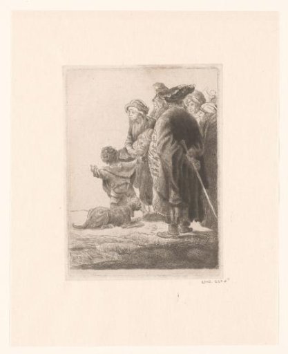 Christ preaching (The hundred guilder print)