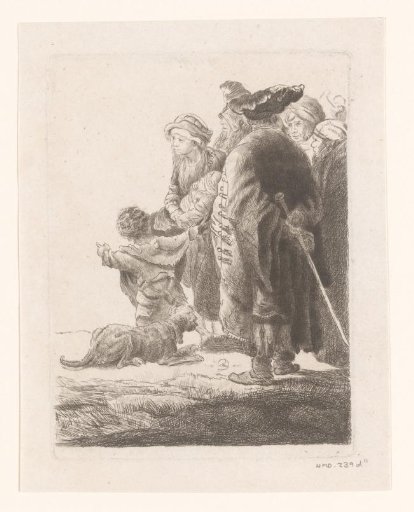 Christ Preaching (The Hundred Guilder Print)
