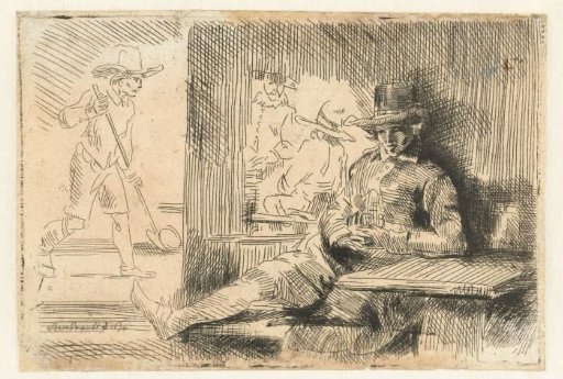 The ringball player ('Het klosbaantje')