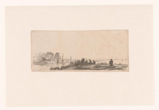 Landscape with anglers and a milkmaid